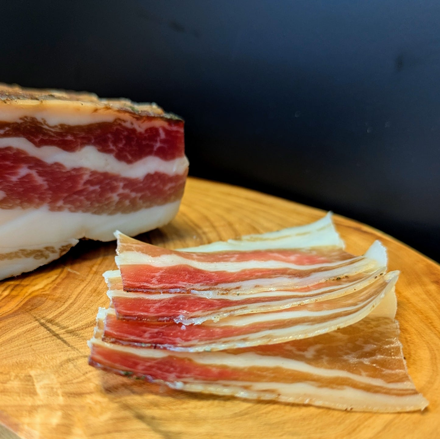 Flanc de porc séché