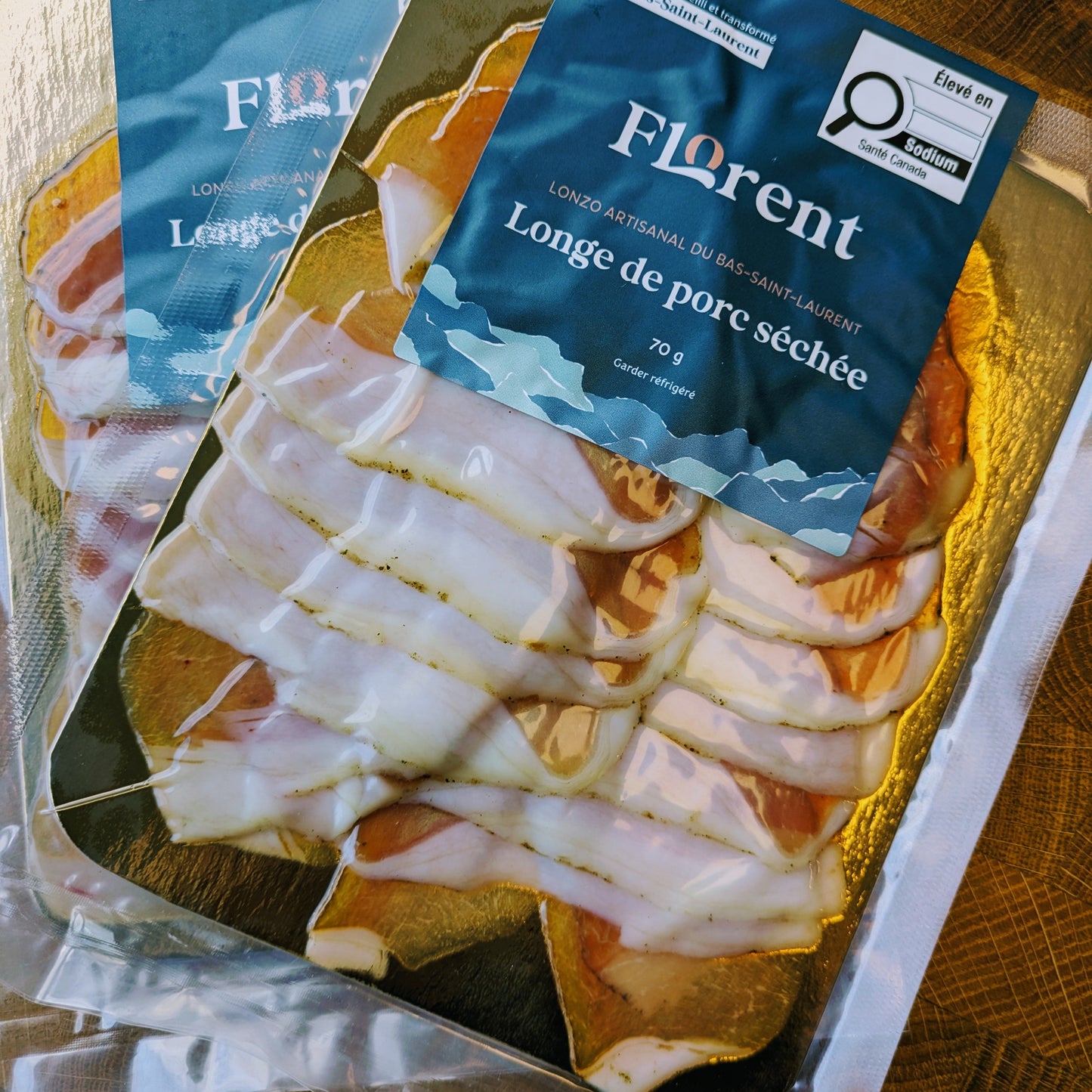 Longe de porc séchée
