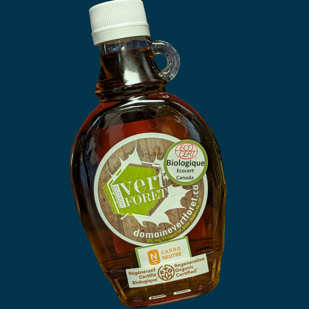 Sirop d'érable biologique 250 ml