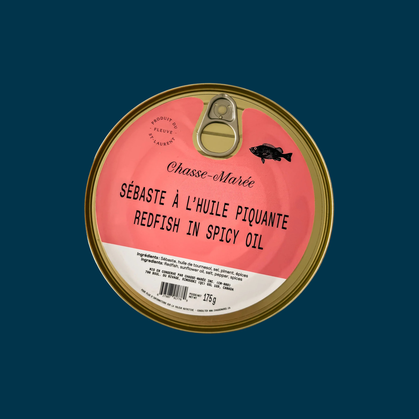 Sébaste à l'huile piquante - Conserves Chasse-marée