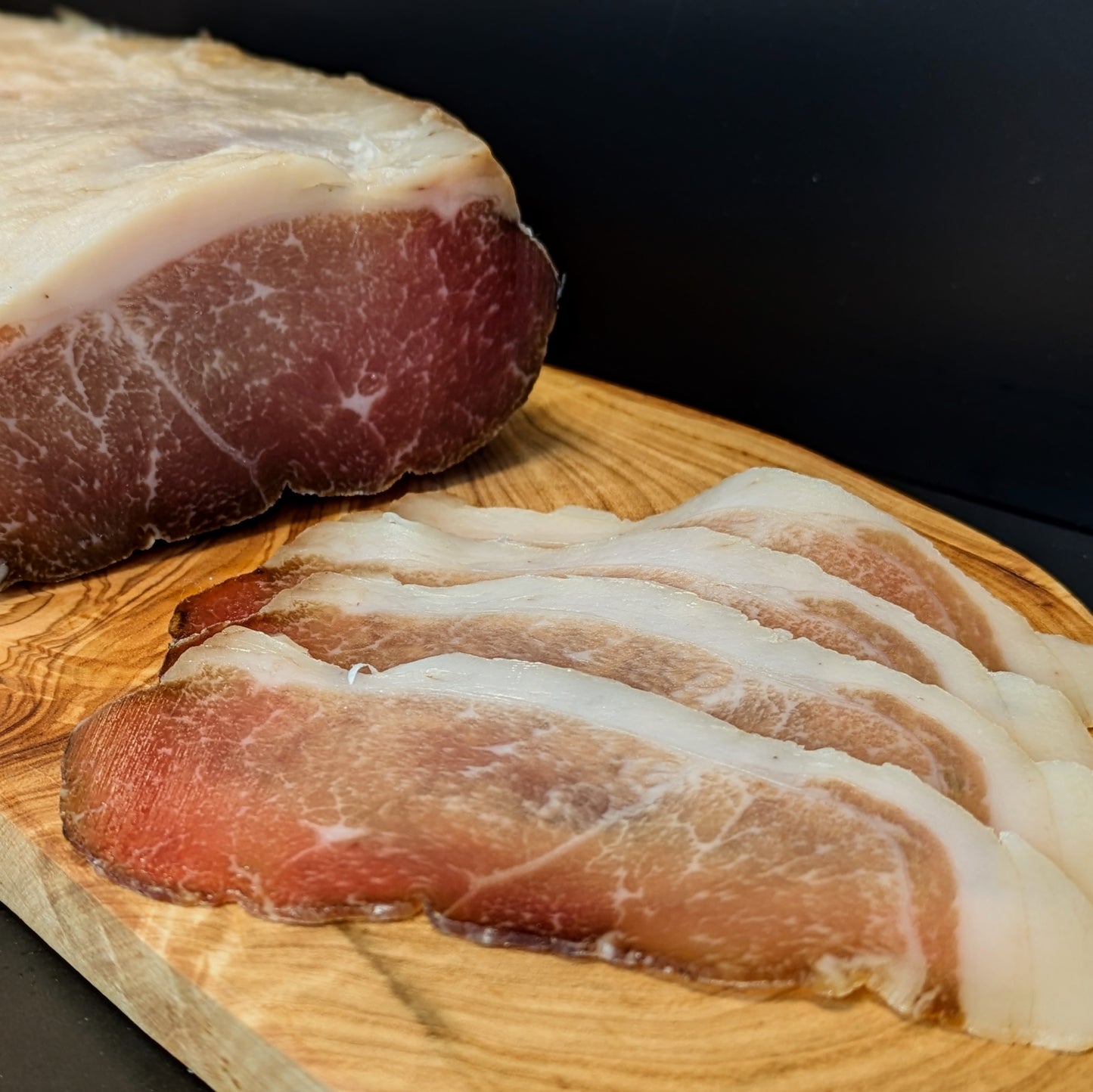 Longe de porc séchée