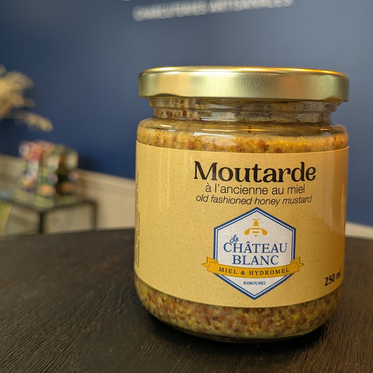 Moutarde à l'ancienne au miel