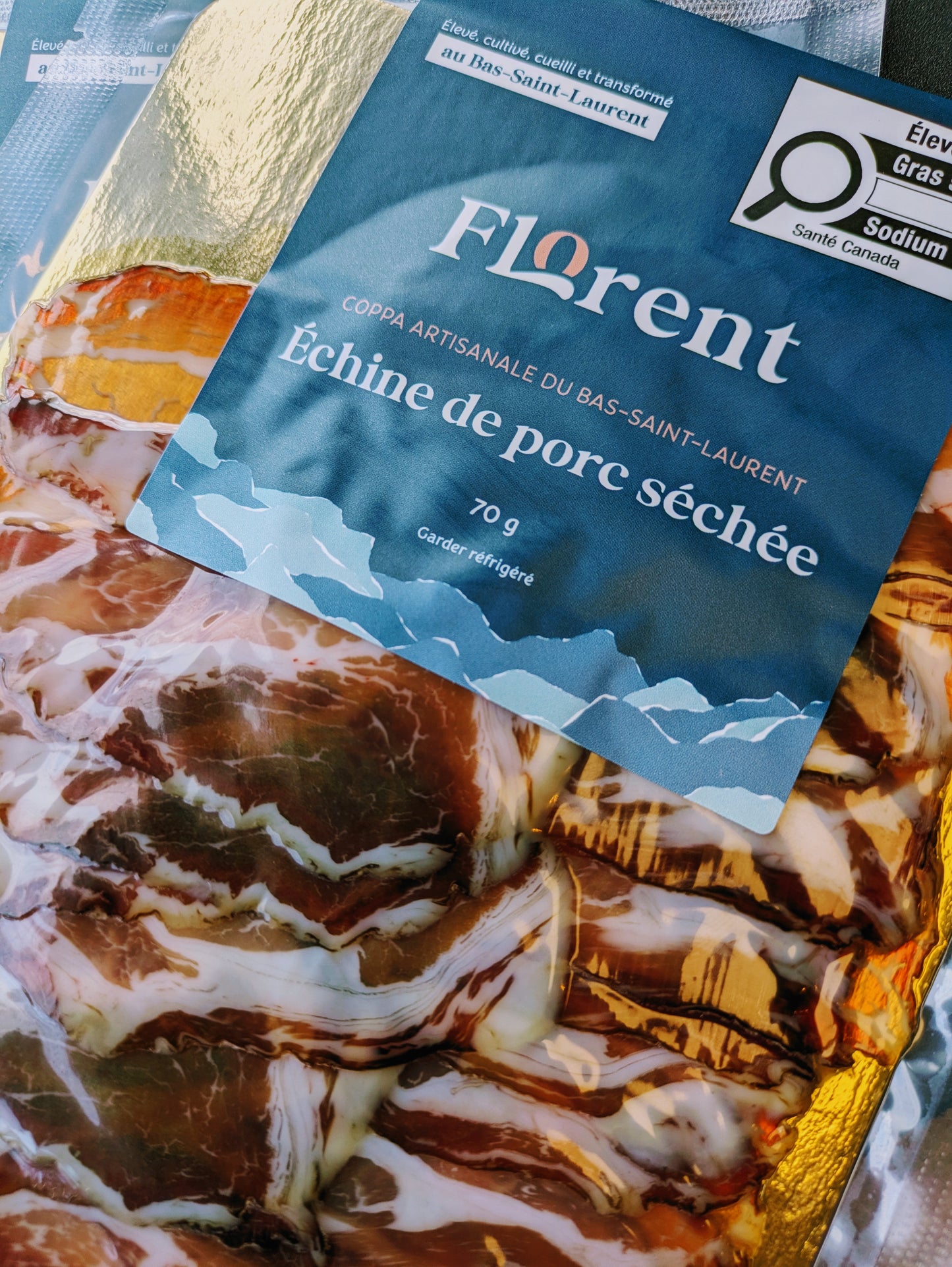 Échine de porc séchée